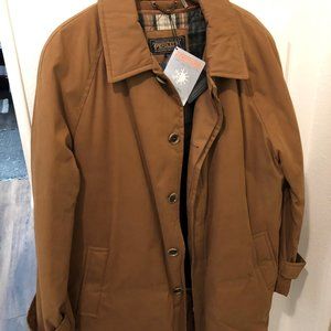 New - Men's Pendleton Trench Coat XL